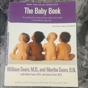The Baby Book — Purple and White Parenting Guide